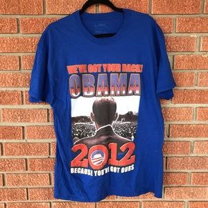 Obama tee size Large